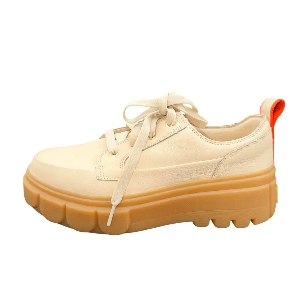 Sorel Women’s VIIBE Clog Sneakers Size 9.5 Platform Gum Sole Leather Shoes